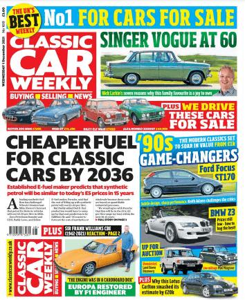 Classic Car Weekly   01 December 2021