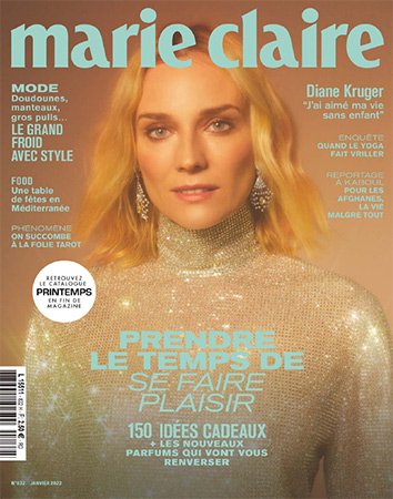 Marie Claire France   janvier 2022