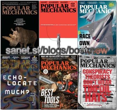 Popular Mechanics USA   2021 Full Year Issues Collection