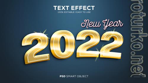 Easy to use and editable 2022 psd text effect psd Easy to use and editable 2022 psd text effect psd