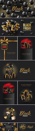 Black Friday   Vector Banners & Backgrounds Templates
