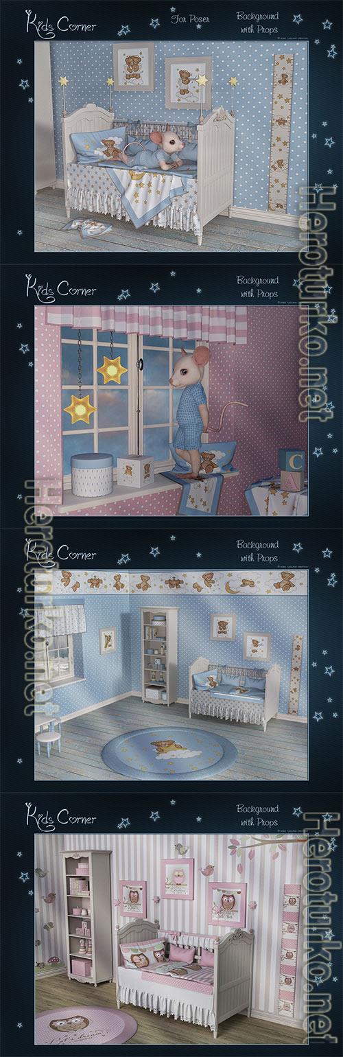 Kids Corner for Poser