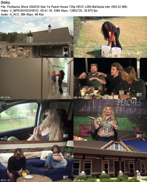 Floribama Shore S04E25 See Ya Peach House 720p HEVC x265-MeGusta