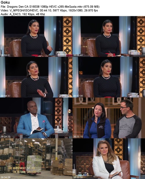 Dragons Den CA S16E08 1080p HEVC x265-MeGusta Dragons Den CA S16E08 1080p HEVC x265-MeGusta
