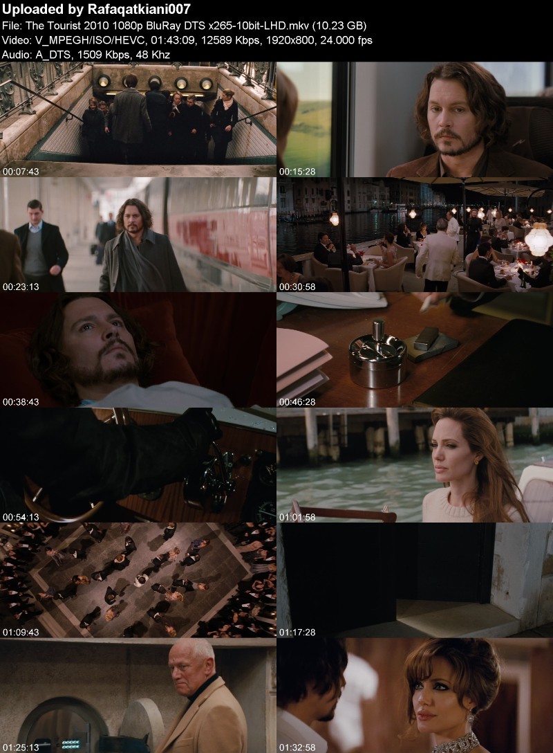 The Tourist 2010 1080p BluRay DTS x265-10bit-LHD The Tourist 2010 1080p BluRay DTS x265-10bit-LHD