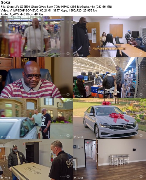 Shaq Life S02E04 Shaq Gives Back 720p HEVC x265-MeGusta
