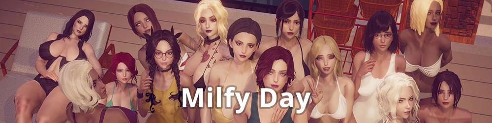 Milfy Day [0.4.2] [RedLightHouse] [Uncen] [2021, ADV, Animation, 3DCG, Sandbox, Male protagonist, Milf, Incest, Big Tits, Big Ass, Oral Sex, Vaginal Sex, Creampie, Ahegao, Groping, Exhibitionism, Voyeurism] [Eng] [Ren'Py]