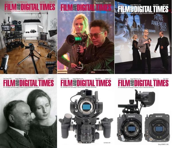 Подшивка журнала - Film and Digital Times (2021) PDF. Архив 2021