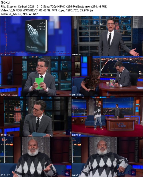 Stephen Colbert 2021 12 10 Sting 720p HEVC x265-MeGusta