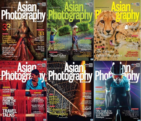Подшивка журнала - Asian Photography №1-12 (January-December 2021) PDF. Архив 2021
