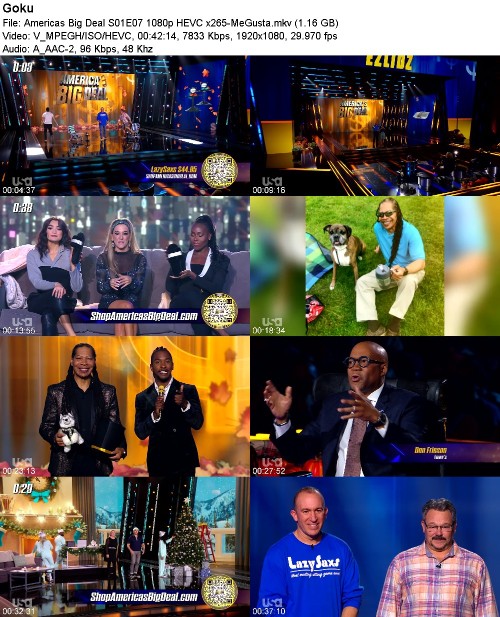 Americas Big Deal S01E07 1080p HEVC x265-MeGusta Americas Big Deal S01E07 1080p HEVC x265-MeGusta