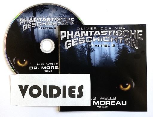 Oliver Doerings Phantastische Geschichten Staffel 2-H G  Wells Dr  Moreau Teil 2-DE-AUDIOBOOK-CD-...