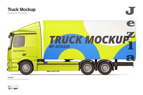 Truck Mockup - GC3R768