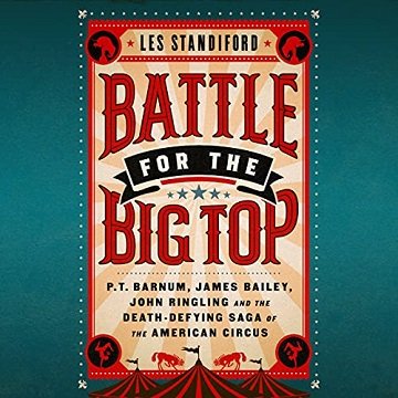 Battle for the Big Top P.T. Barnum, James Bailey, John Ringling, and the Death-Defying Saga of the American Circus [Audiobook]