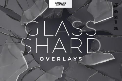 Realistic Glass Shard & Broken Frame Overlays Pack