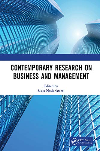 Contemporary Research on Business and Management Proceedings of the International Seminar of Contemporary Research on Business