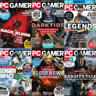 PC Gamer UK - Full Year 2021 Collection