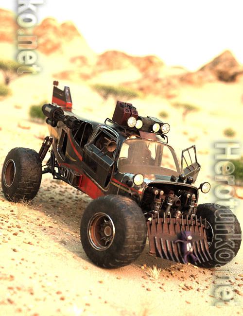 Wasteland Plane Car