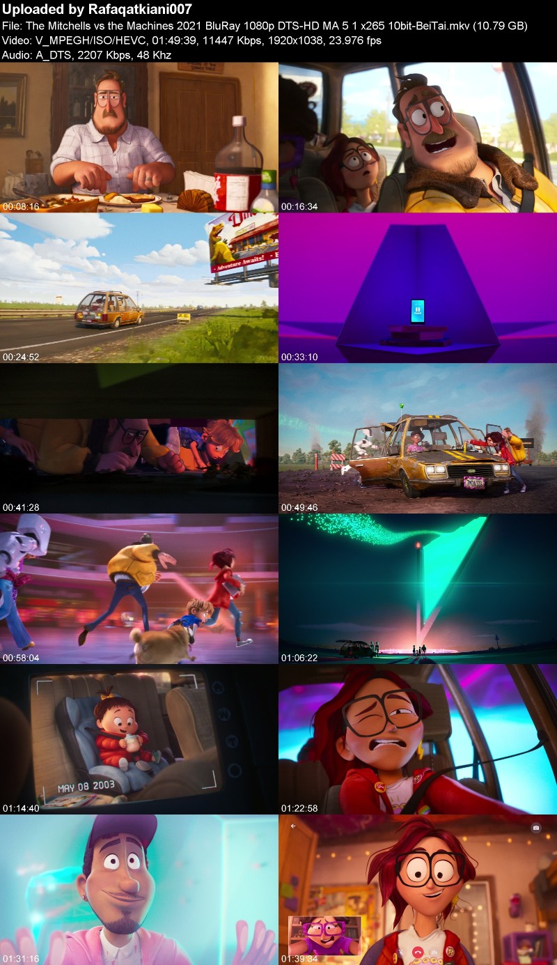 The Mitchells vs the Machines 2021 BluRay 1080p DTS-HD MA 5 1 x265 10bit-BeiTai The Mitchells vs the Machines 2021 BluRay 1080p DTS-HD MA 5 1 x265 10bit-BeiTai