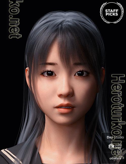 Sue Character and Hair for Genesis 8 Female