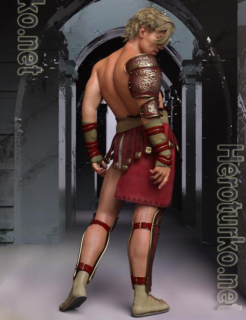 Greco Roman Poses for Genesis 8 Male