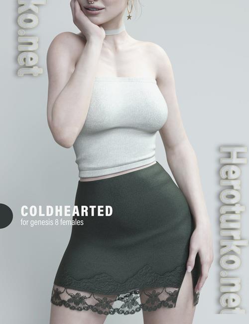 dForce Coldhearted Outfit for Genesis 8 Female(s)
