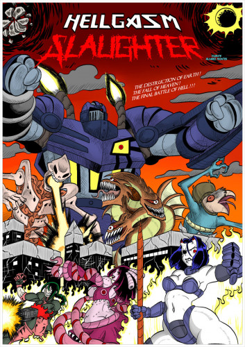 Blue Striker Bomber - Hellgasm Slaughter (Ongoing)