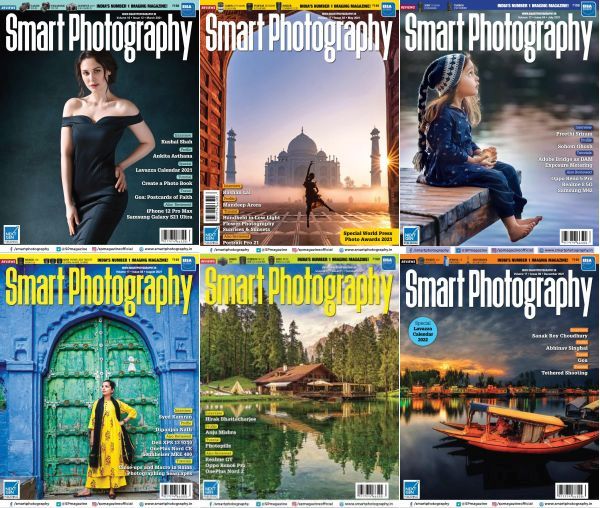 Подшивка журнала - Smart Photography № Volume 16 Issue 10 - Volume 17 Issue 9 (January-December 2021) PDF. Архив 2021