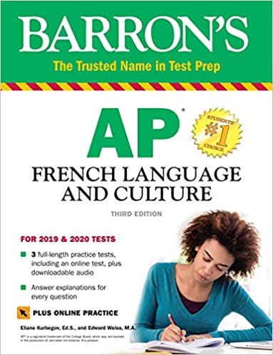 AP French Language and Culture with Online Test & Downloadable Audio (Barron's Test Prep)