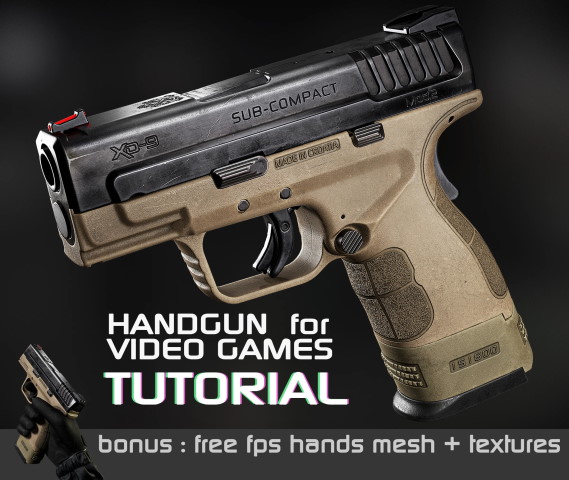 Gumroad - Handgun for Video games Tutorial
