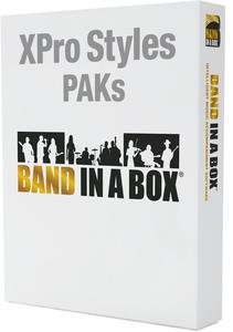 PG Music XPro Styles PAK 1 for Band in a Box and RealBand