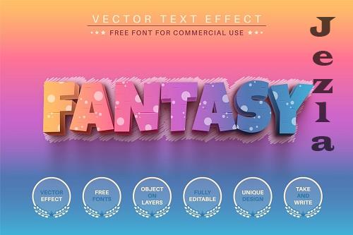 Fantasy Unicorn Editable Text Effect - 6743146