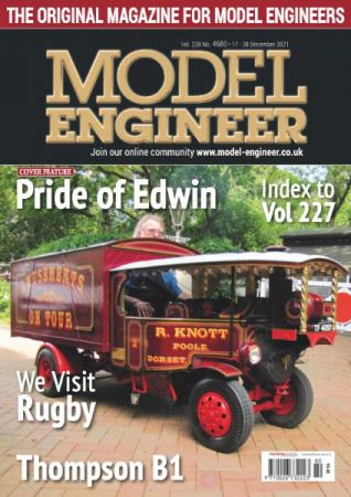 Model Engineer   17 December 2021