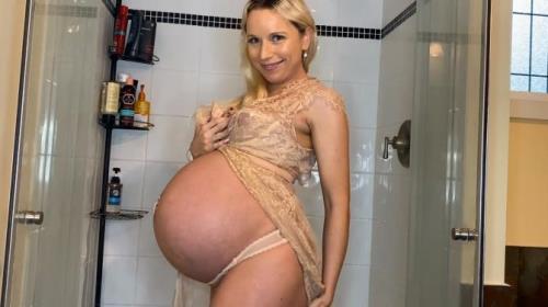 Grace Squirts - 40 Weeks Pregnant Belly Worship In Shower JOI [FullHD, 1080p] [Clips4sale.com]