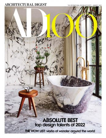 Architectural Digest USA   January 2022