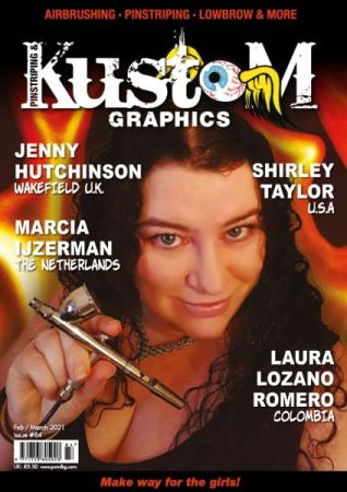 Pinstriping & Kustom Graphics English Edition   February/March 2021