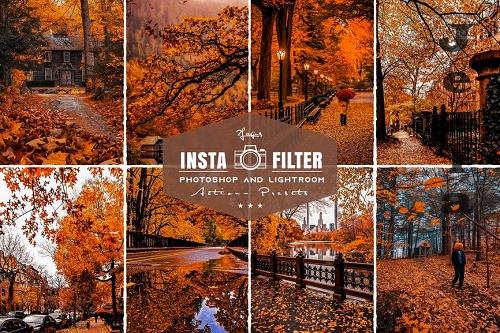 Autumn Photoshop Actions & Lightroom Presets