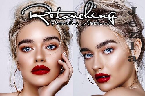 Retouching Photoshop Action