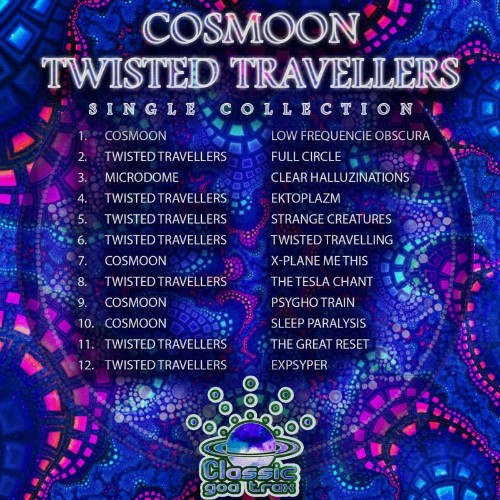 VA - Cosmoon - Twisted Travellers Single Collection (2021) (MP3)