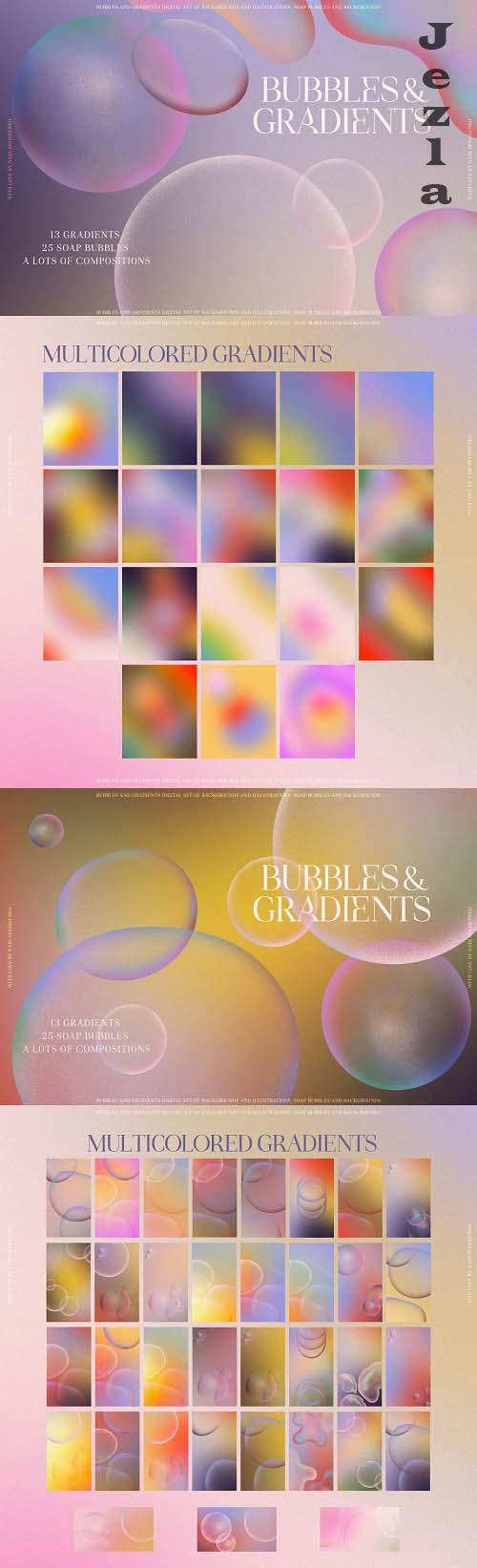 Bubbles & Colorful Gradients - 6729818
