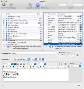 Typinator 8.11 Multilingual macOS