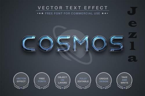 Cosmos - Editable Text Effect 
