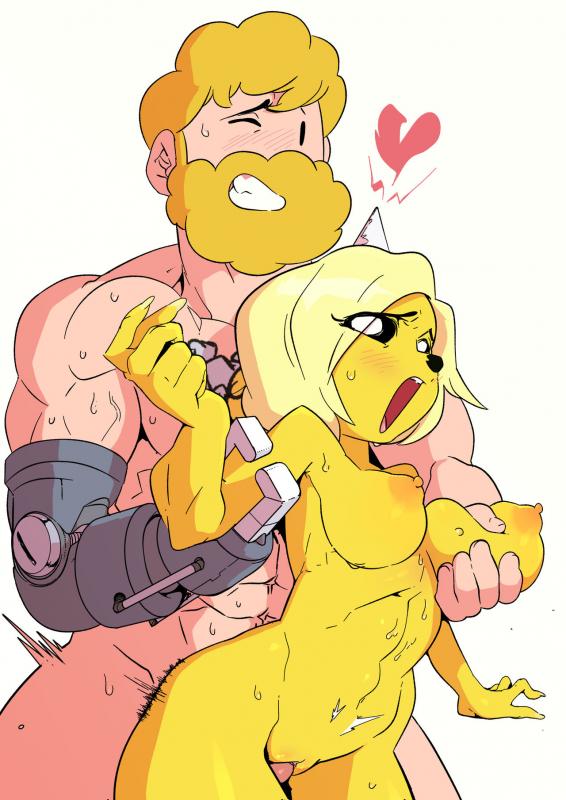 Yellow Elephant - Finn x Bronwyn (Adventure Time) Porn Comics