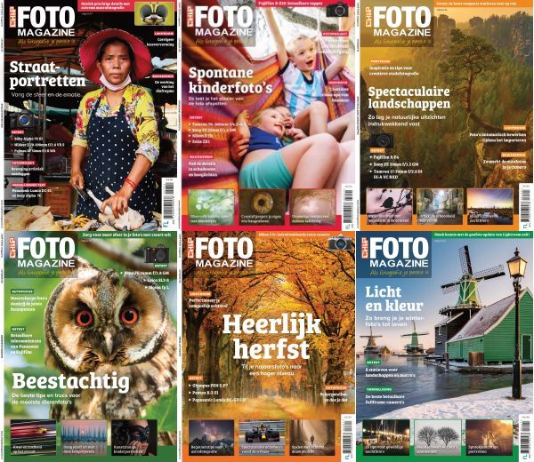 Подшивка журнала - Chip Foto Magazine (2021) PDF. Архив 2021