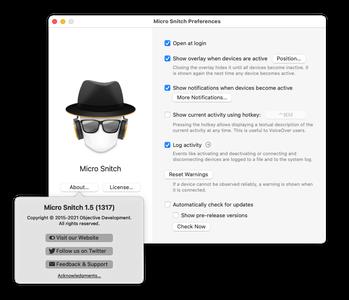 Micro Snitch 1.5 Multilingual macOS