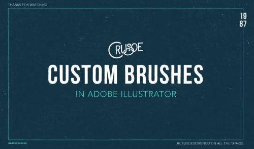 Jon Brommet - Custom Brushes in Adobe Illustrator Create Different Styles with Ease