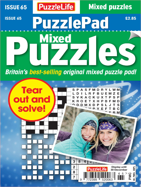 PuzzleLife PuzzlePad Puzzles - 02 December 2021