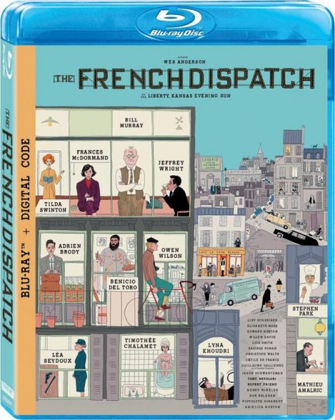 The French Dispatch (2021) 1080p BRRip DD5 1 X 264-EVO