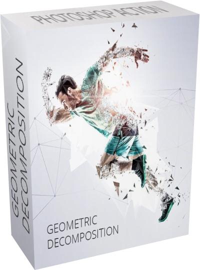 GraphicRiver - Geometric Decomposition Photoshop Action