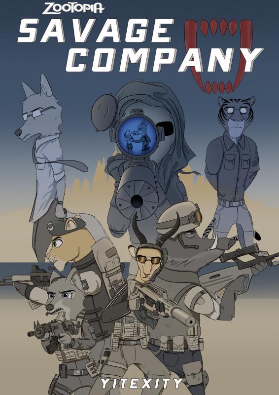 Yitexity - Savage Company - Chapter 2 + Updated Editions (Zootopia) Porn Comics